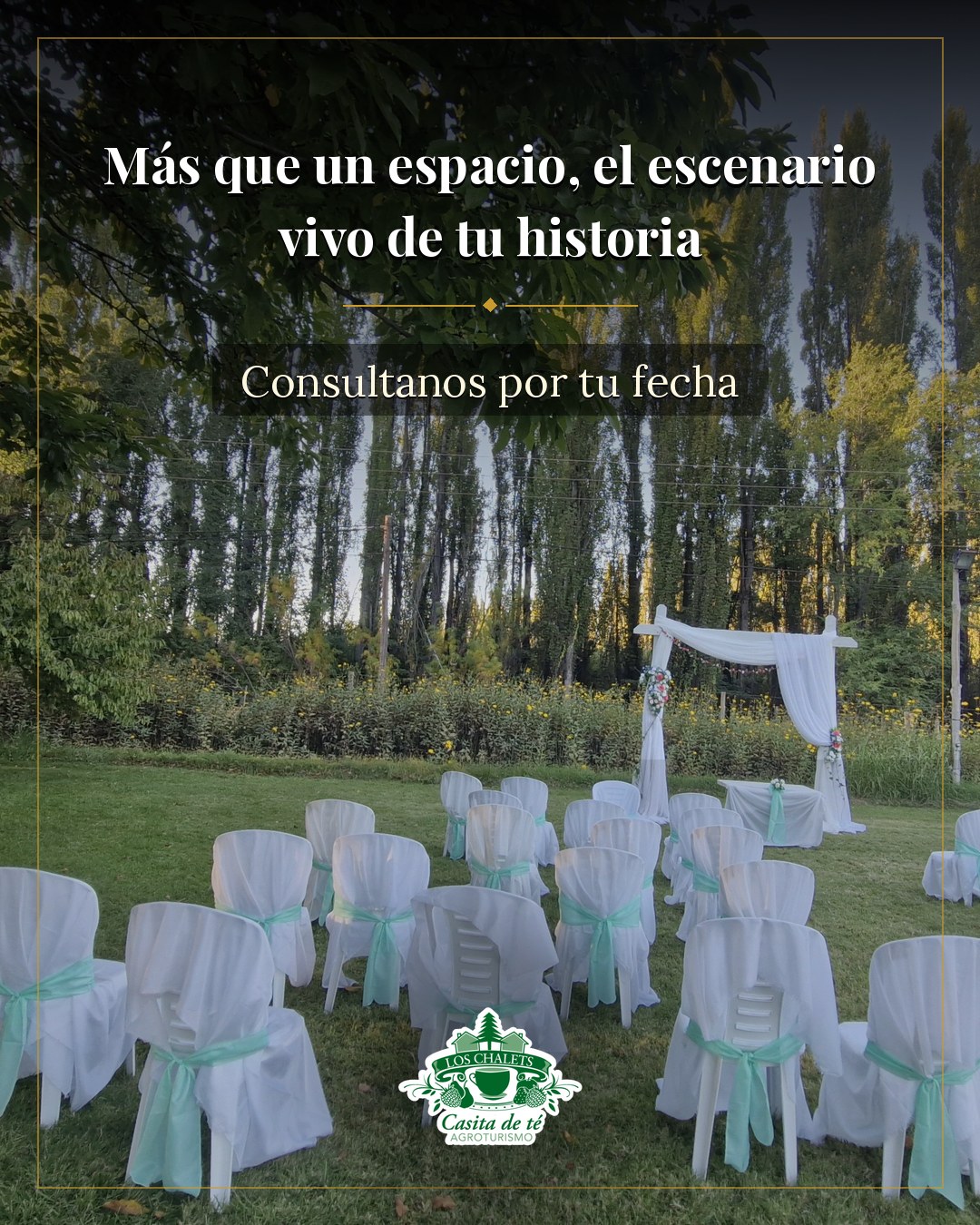 Más que un espacio, el escenario
vivo de tu historia