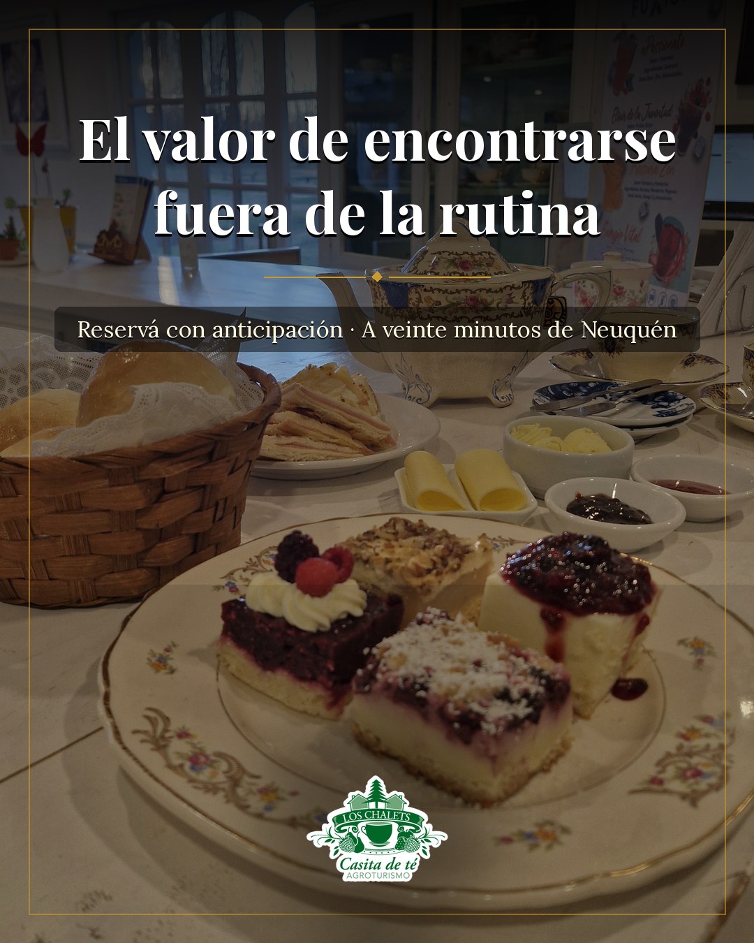 El valor de encontrarse
fuera de la rutina